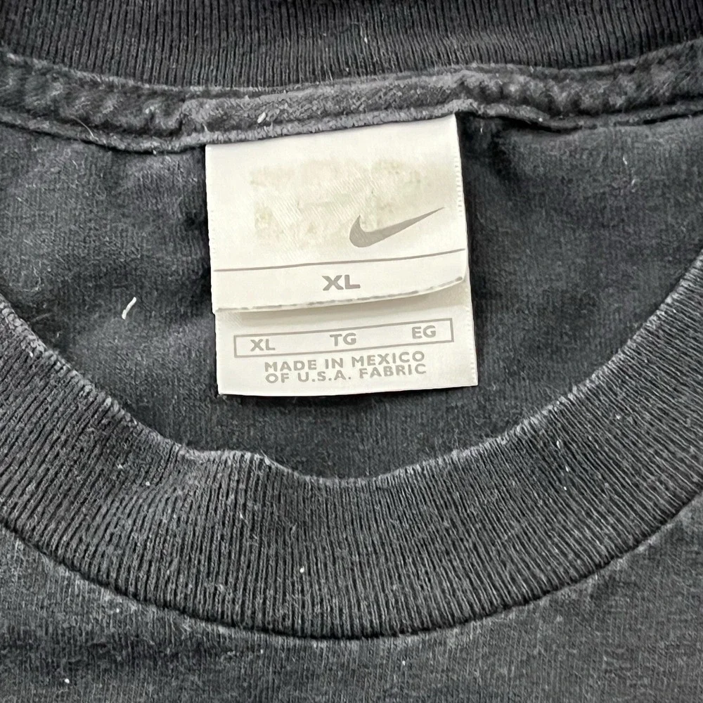 Vintage 2000s Y2K Nike Air Basketball T Shirt Mens XL Rorschach Jordan‎ Sneaker